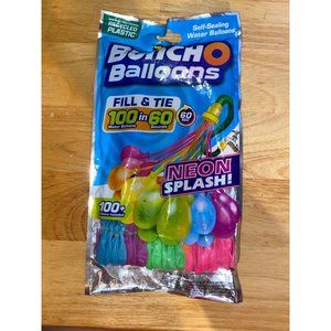 Bunch O Balloons 100+ Rapid-Filling Self-Sealing Neon Instant Water Balloons
